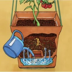 Plantentoren Maxitom Met Waterreservoir - Terracotta -Gardena Verkoopwinkel 1677510668 5 600