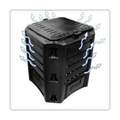 Compostvat Zwart 380 Liter -Gardena Verkoopwinkel compostvat zwart 380 liter 1502558550 3 600