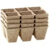Vezelpotjes Vierkant Biologisch Afbreekbaar - 6 × 6 Cm - Set Van 24 Stuks 5 Vezelpotjes Vierkant Biologisch Afbreekbaar - 6 × 6 Cm - Set Van 24 Stuks -Gardena Verkoopwinkel kokos potjes vierkant 6 cm 1518946012 1 600