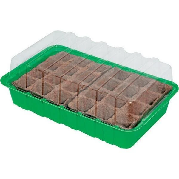 Kweekkas Met 24 Opkweekpotjes 1 Kweekkas Met 24 Opkweekpotjes
