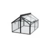 Vitavia Gaia Jumbo Miniserre Aluminium Zwart - 83 × 119 Cm - 0,99 M² -Gardena Verkoopwinkel miniserre gaia jumbo gehard glas 1660739251 1 600
