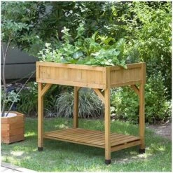 Vegtrug Kruidentafel 58 × 78 × 80 Cm - Naturel -Gardena Verkoopwinkel plantentafel kruidentafel 1540759277 1 600