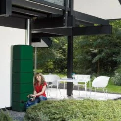 Regenton Muurmodel SLIM 650 Liter + Kraan - Groen -Gardena Verkoopwinkel regenton muurmodel slim 650l groen kr 1603727192 600
