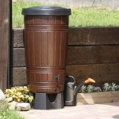 Regenton Woody Met Houtlook- 265 Liter -Gardena Verkoopwinkel regenton woody 265 liter 1484068033 3 600