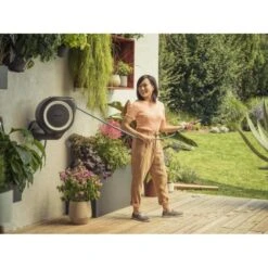 Wandslangenbox GARDENA RollUp Wit - S - 15 M -Gardena Verkoopwinkel wandslangbox rollup s gardena 1617258486 3 600