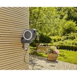 Wandslangenbox GARDENA RollUp Wit - S - 15 M -Gardena Verkoopwinkel wandslangbox rollup s gardena 1617258486 4 600